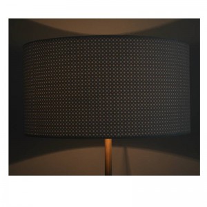 직물 그늘을 가진 현대 전기 스탠드