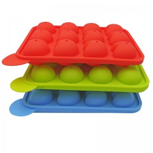 3D 실리콘 몰드 초콜릿 케이크 몰드 12 실리콘 롤리팝 몰드