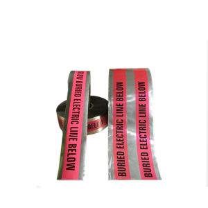 컷 PVC 바리케이드 지하 감지 케이블 경고 알루미늄 호일 테이프 당 제조업체 고품질