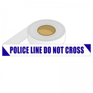 주문을 받아서 만들어진 경제 PE 경고 바리케이드 테이프 공장 가격