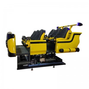 새로운 테마 파크 장비 (6) (6 개) 좌석은 가족을 위해 9dvr DOF 시뮬레이터 모션 플랫폼 9D의 VR 우주선