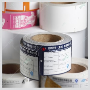 우수한 채도 스틸 바 걸림 새 태그 고온 태그