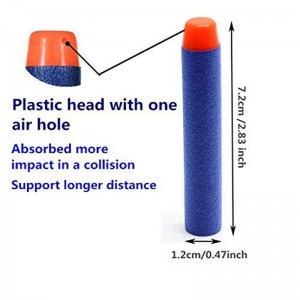 공장 가격 척 저격 대상 촬영 epe eva 폼 흡입 컵 cs 게임 안전 부드러운 플라스틱 장난감 촬영 총 총알