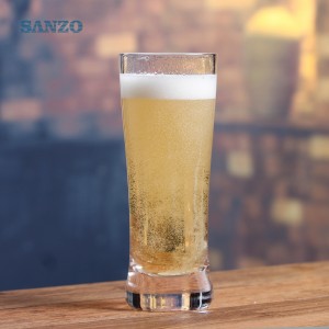 Sanzo 150ml 소녀 몸 로고를 가진 유리제 맥주 컵 색깔 맥주 잔 무연 맥주 유리