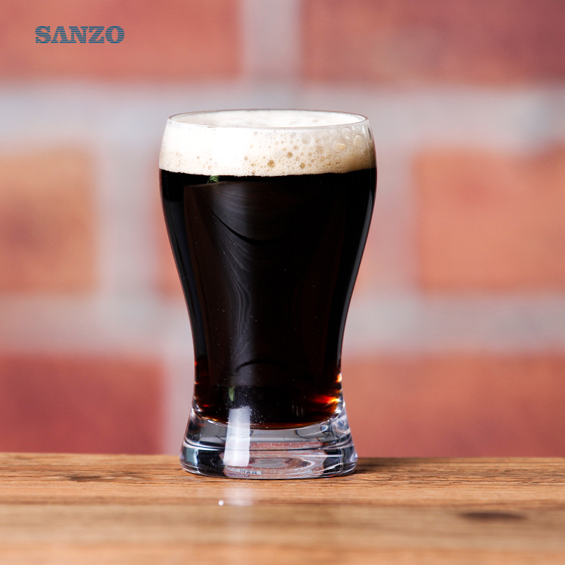 Sanzo 6 조각 맥주 안경 사용자 지정 튤립 맥주 안경 Oem 맥주 유리
