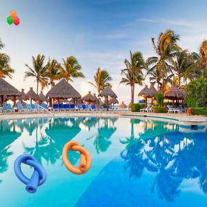 뜨거운 판매 내열 부동 압축 폐쇄 셀 폴리에틸렌 폼 수영장 재료 수영 국수 튜브 후원자 막대