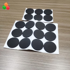 동관 설계 크기 자체 접착 고무 가구 테이블 다리 발 보호 패드 eva 폼 의자 다리 글라이드 보호기