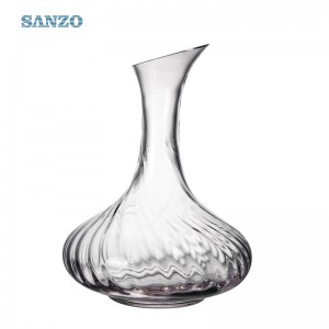 칠면조에서 손으로 만든 무연 크리스탈 경사 고품질 와인 디켄터