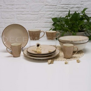 세라믹 간단한 디너 세트