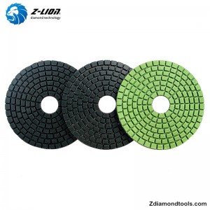 ZL-123A 석재 용 습식 다이아몬드 수지 연마 패드