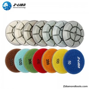 ZL-16KW 건식 수지 콘크리트 바닥 연마 패드
