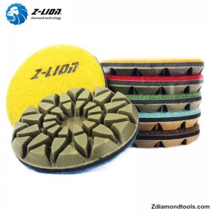 ZL-16SF 수지 콘크리트 연마 패드 홈 디포