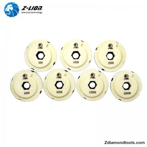 싼 가격을 가진 ZL-EQ 화강암 가장자리 닦는 패드