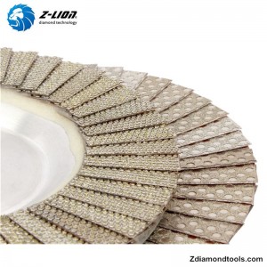 ZL-WMC6402 5 인치 알루미늄 콘크리트 연삭 디스크