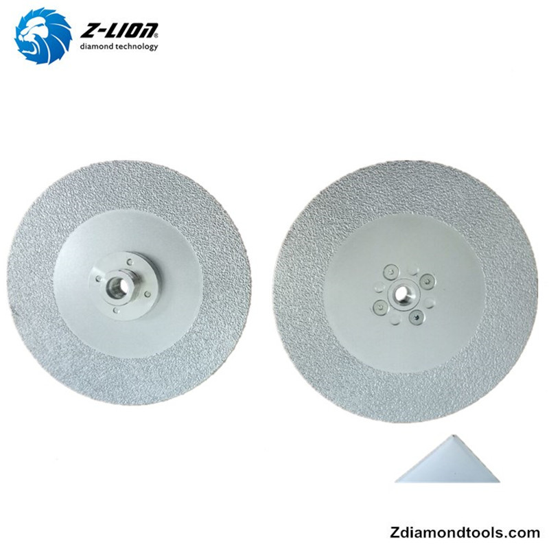 ZL-CW003 석재 용 진공 납땜 4 인치 다이아몬드 컵 휠