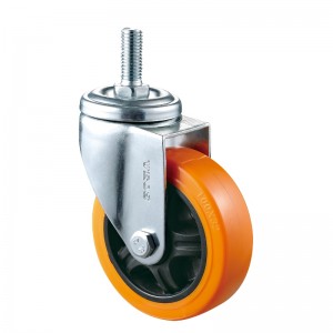 중형 듀티-주황색 TPE 휠이있는 크롬 도금 하우징 17