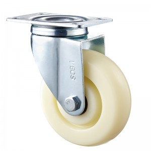 중형 듀티-흰색 TPE 휠이있는 크롬 도금 하우징