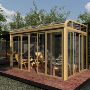 WITOP 자유로운 서있는 모듈 휴대용 조립식으로 만들어진 알루미늄 유리 일광 욕실 집