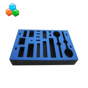 좋은 품질의 중국 디자인 색상 모양 eva epe 스폰지 거품 삽입 보석 상자 보호 장난감 삽입 상자