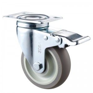 중간 의무-gray2 Diamand TPE 휠이있는 크롬 도금 하우징