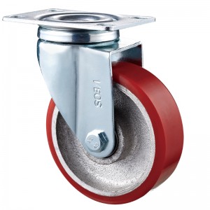 중형 듀티-red3 TPE 휠이있는 크롬 도금 하우징