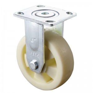 헤비 듀티-흰색 TPE 휠이있는 크롬 도금 하우징