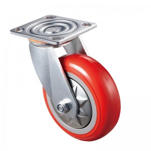 헤비 듀티-red3 TPE 휠이있는 크롬 도금 하우징