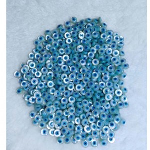 꽃 모양의 악마 눈 터키 눈