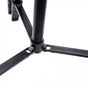 Canon Nikon 소니 DSLR 비디오 촬영기를위한 Kingjoy Lighteight 알루미늄 직업적인 비데오 카메라 삼각 VT-910