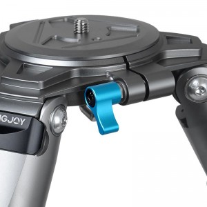 Kingjoy 뜨거운 판매 디지탈 카메라를위한 분리 가능한 다리 탄소 섬유 삼각대