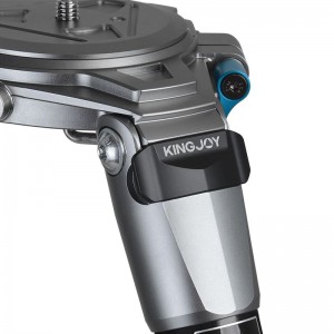 Kingjoy OEM 카메라 비디오 큰 튜브 알루미늄 삼각대