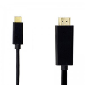 USB C-HDMI 케이블 6ft (4K @ 60Hz), MacBook Pro 16 ''2019\/2018\/2017, MacBook Air \/ iPad Pro 2019\/2018, Surface Book 2, Samsung S10 용 USB Type C-HDMI 케이블 [Thunderbolt 3 호환] , 그리고 더