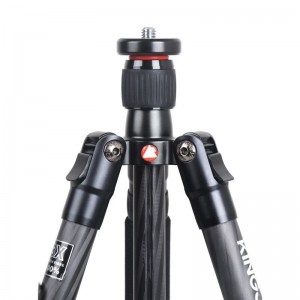 Kingjoy 사용자 정의 브랜드 Kingjoy 휴대용 알루미늄 사진 삼각대 카메라 스탠드 볼 헤드 디지털 Dslr