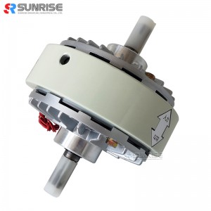 포장기 PC 시리즈를위한 고품질 저가 두 배 갱구 자석 분말 클러치