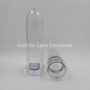 물 음료 기름을위한 39mm 100g 목 크기 46mm Plasitc 애완 동물 예비 적 형성 품