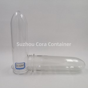 물 음료 기름을위한 39mm 83G 목 크기 46mm Plasitc 애완 동물 예비 적 형성 품