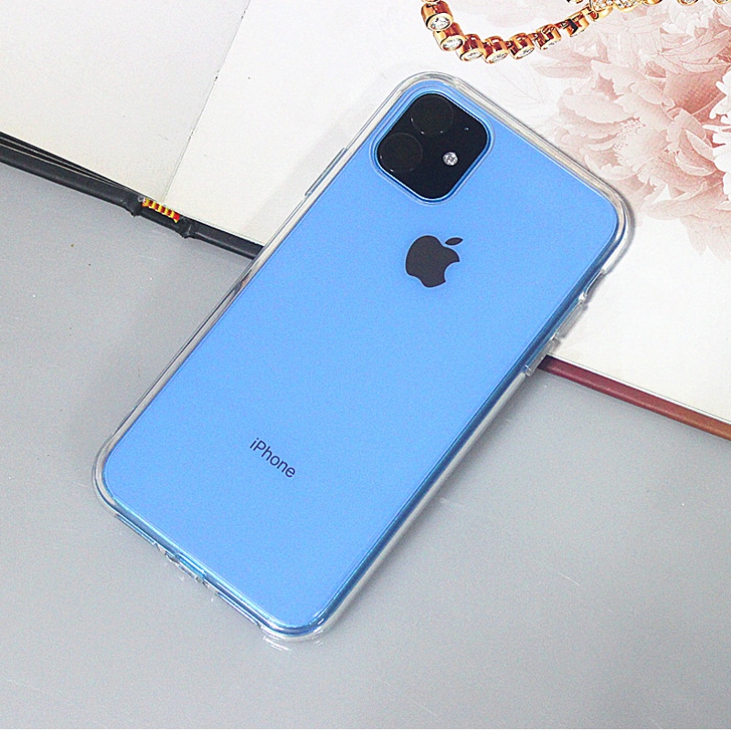 5.8 inch / 6.1 inch / 6.5 inch의 iPhone 11 시리즈 용 고투명 TPU + PC 스마트 폰 케이스