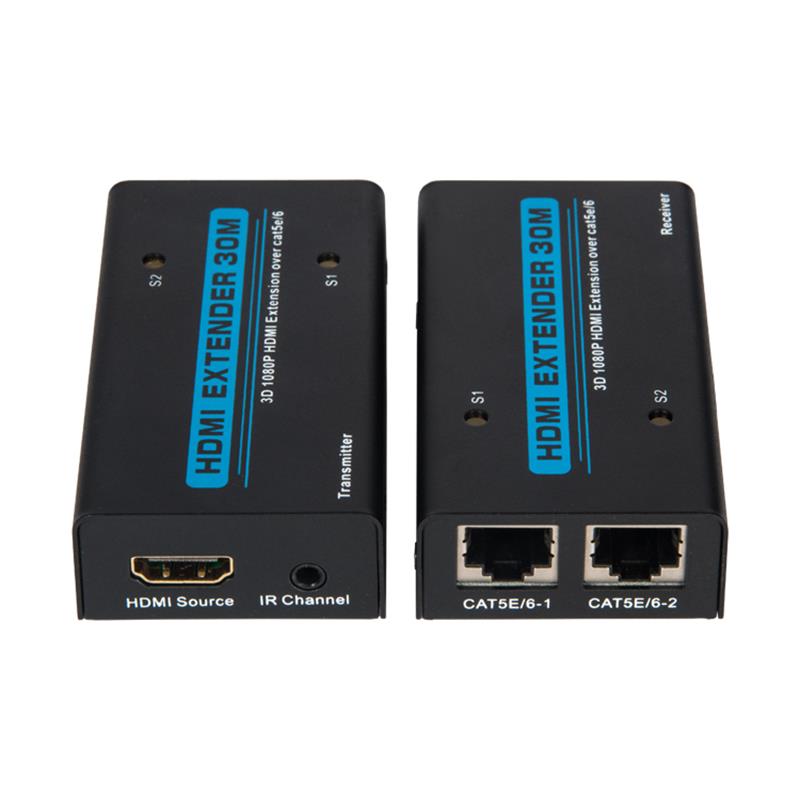 V1.3 HDMI Extender 30m over Dual cat5e / 6 케이블 지원 Full HD 1080P