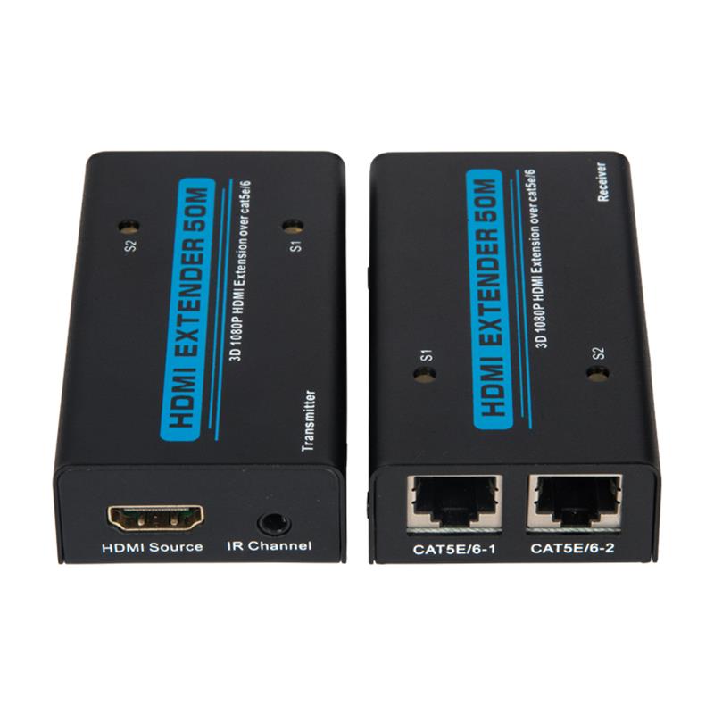 V1.3 HDMI Extender 50m over Dual cat5e / 6 케이블 지원 Full HD 1080P