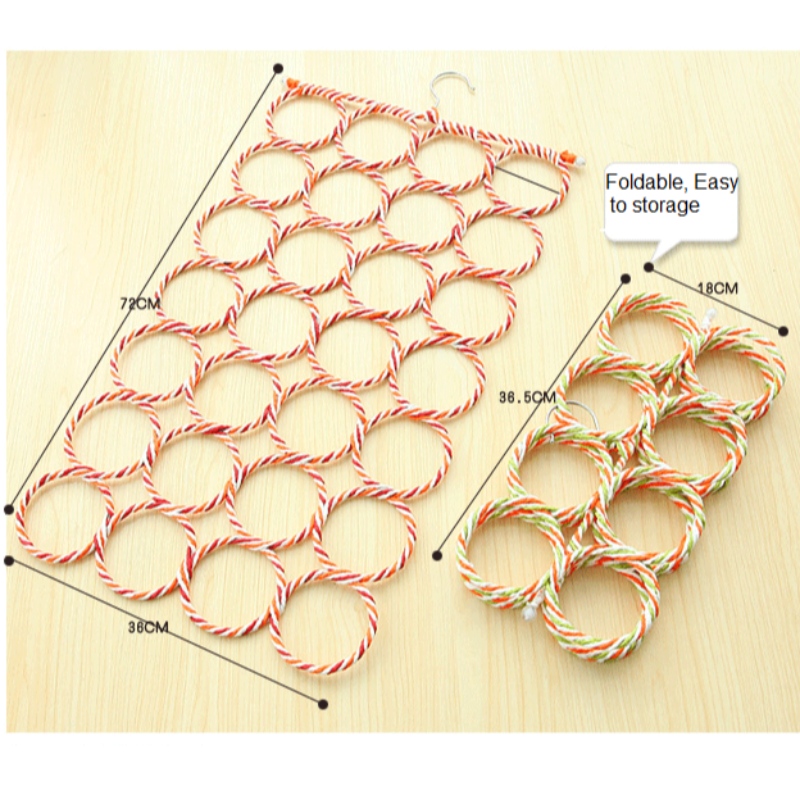 28 루프 스카프 주최자 옷걸이 홀더