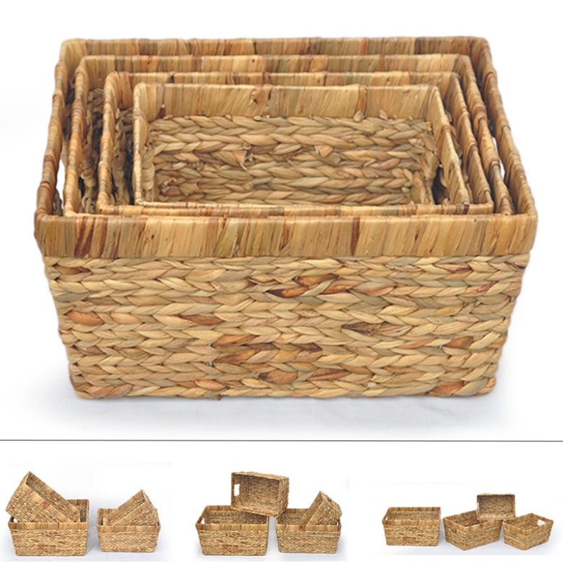 물 히아신스 바구니