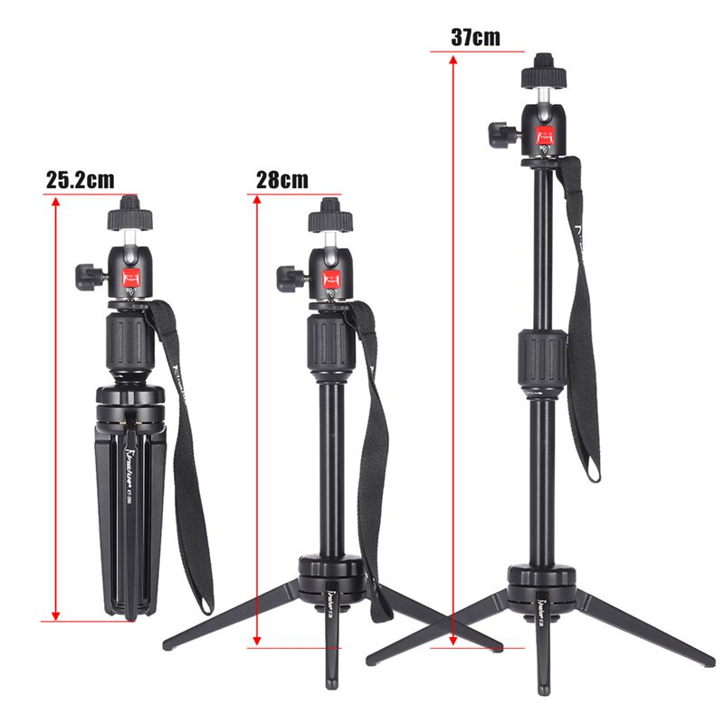 최고의 전문 카메라 삼각대, DSLR 삼각대 라이트 스탠드 KT-200 + QD-1