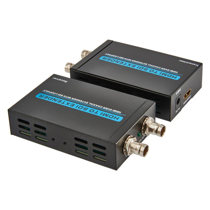 SDI 출력을 지원하는 HDMI to SDI Extender 100m HDMI Over Coaxial Extender