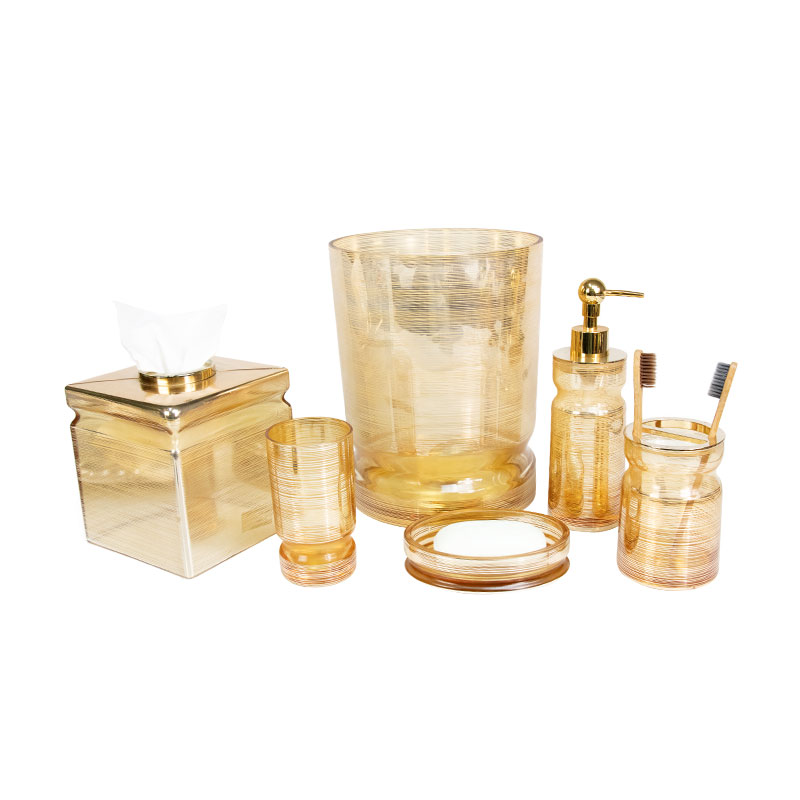 전문 디자인 유리 욕실 액세서리 세트