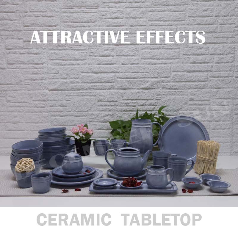 다양한 세라믹 테이블 디저트 플레이트 머그잔