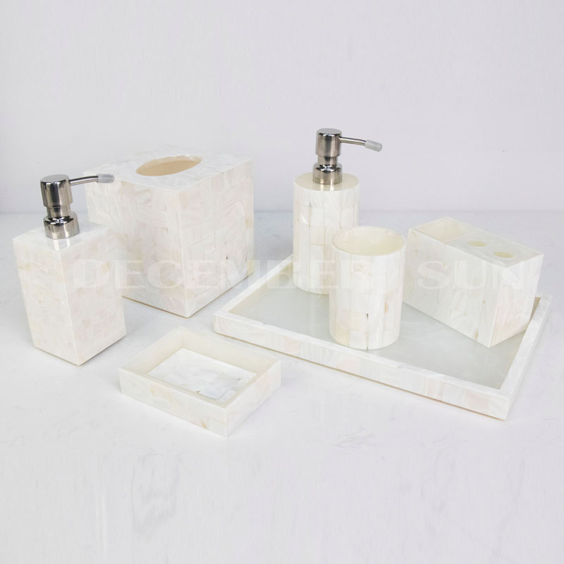 아름다운 디자인 호텔 수지 욕실 액세서리 세트