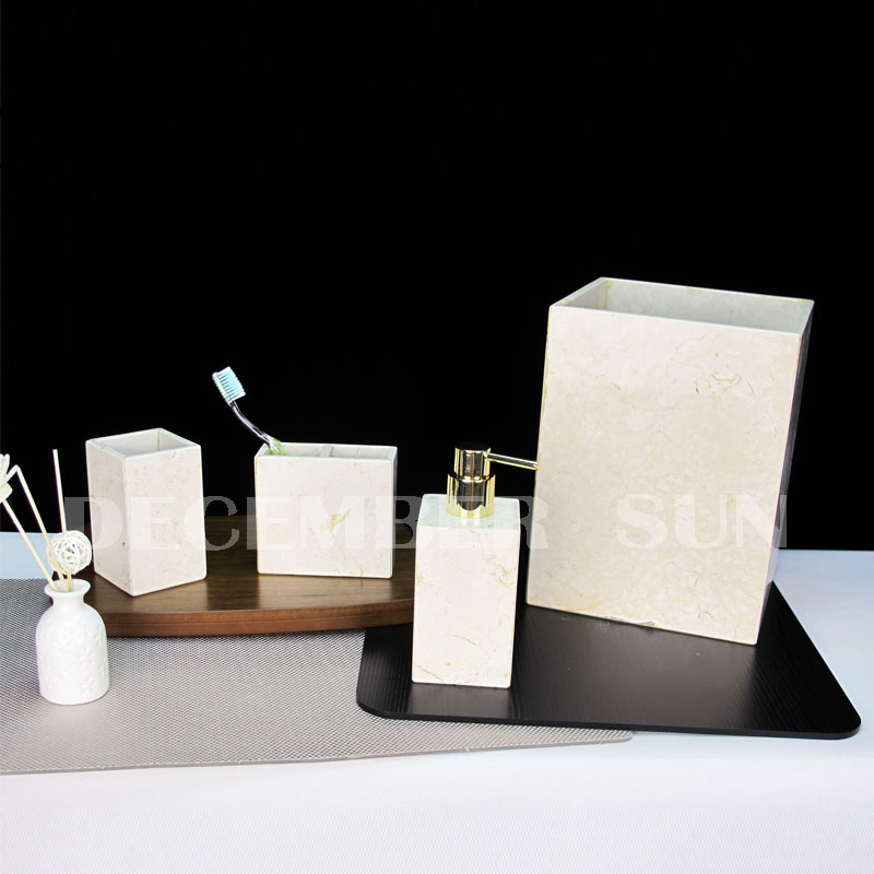 욕실에 대 한 도매 대리석 목욕 액세서리 세트