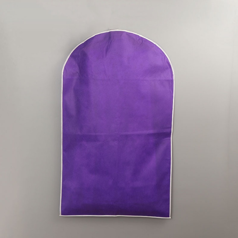 SGW16 도매 남성 여성 레이디 정장 커버 의류 가방 보라색 의류 가방 접이식