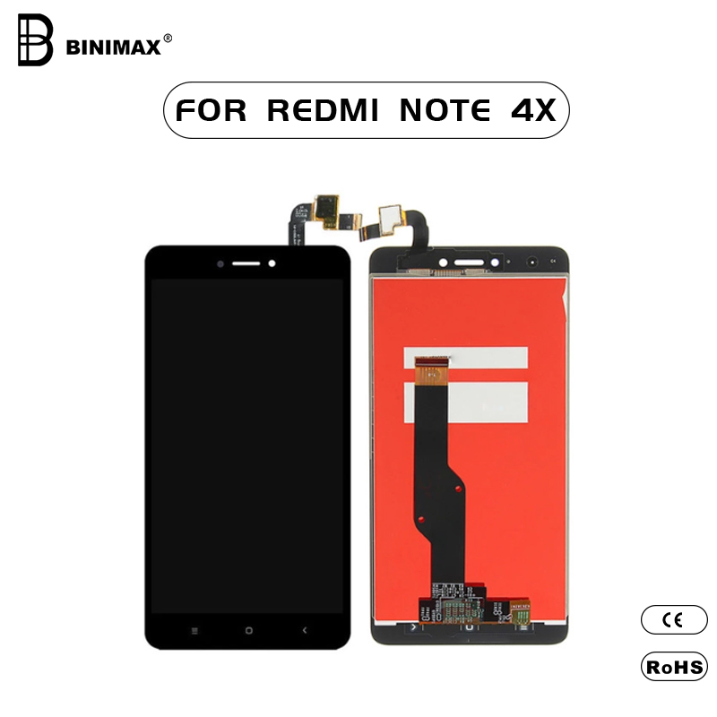 이동 전화 LCD 화면 BINIMAX 는 휴대폰 화면 을 바 꾸 어 Redmi NOTE 4X 에 사용 할 수 있다.