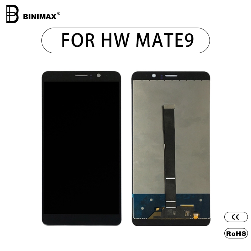 HW mate 9 에 적용 되 는 양질 의 모 바 일 전화 LCD 스크린 BINIMAX 는 모니터 를 교체 할 수 있다.